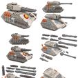 3.jpg Ultimate War Machine Bundle - 5 Tanks, 2 Transports, 1 Defensive Turret