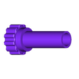 Turn-Hex-Knob201.stl Radial Engine, 14-Cylinders, Cutaway