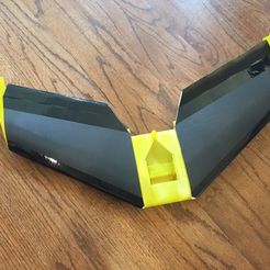 c7b0005268f5c907667437c0a383d46d_display_large.jpg Free STL file DD3 wing・3D print design to download