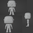 3.png Fortnite Peter Griffin Shirtless Funko Pop  3D Model, Separate Parts