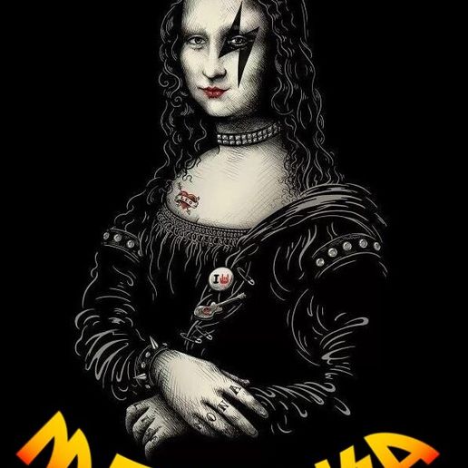 Mona Lisa #2 3D model