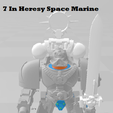 HM-Pic-1.png McFarlane 7 in Articulated Heresy Space Marine