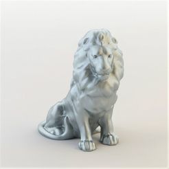 product_image_15835.jpg Archivo STL gratis león・Modelo imprimible en 3D para descargar