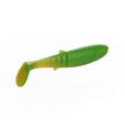 Cannibal_shad_lure.10.jpg Soft lure ( Cannibal shad replica - 100mm)