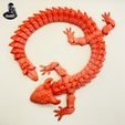 IMG_19103.jpg Diabolical Dragon Snake - Articluated - Print in Place - No Supports - Flexi