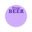 free beer token.stl BEER TOKEN