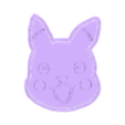 pikaCookie.stl Pikachu cookie cutter