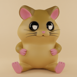 Hamster-1.png 3D file Hamster・3D printing template to download