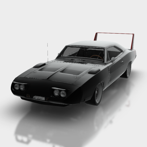 🚗 1970 Dodge Charger STL File for 3D printing・Cults