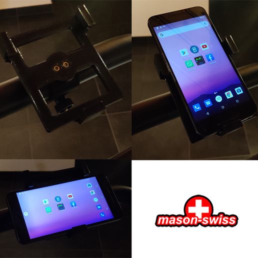 Phone Holder for Crosstrainer 3D model