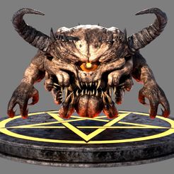 Pain-Elemental-Render-1.jpg STL file DOOM DEMON pain elemental from doom eternal・Model to download and 3D print