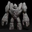 resize-golem-pose1-clay.jpg Stone Golem Set 3D File Logo 3D