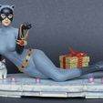 FrontViewWIthBase169.jpg Classic Catwoman  3D print Figure/Figurine STLs