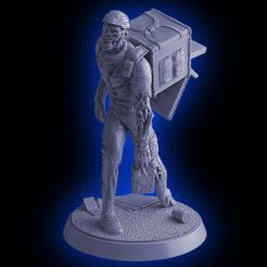 untitled-edit.313-edit.jpg 3D file Delivery Zombie Miniature・3D print design to download