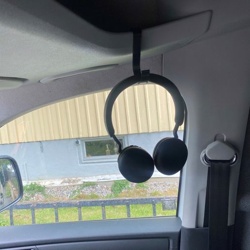 headphones hook for VW caddy 3D model