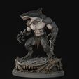 Untitled12_004.jpg Mutant Shark Warrior 3D Print Ready