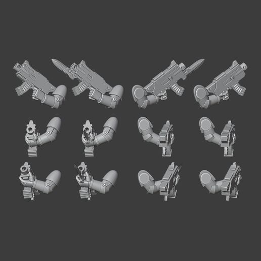06.jpg Gen 5 Bolt-thrower & Gladius arms set (Ver.3 Update)