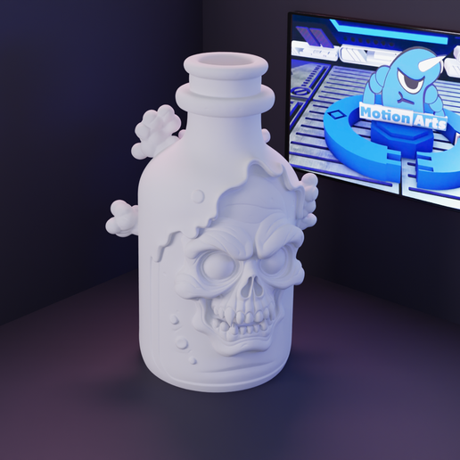 Bottle of Poison 3D model