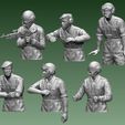 865697.jpg Challenger 2 British tank crew 3D print model