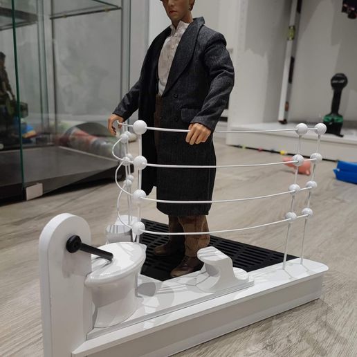 Diorama of Titanic for Jack Dawson 1/6 3D model