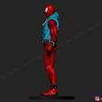 03.jpg Scarlet Spider -Spider man - Marvel comics - High Quality 3D print model