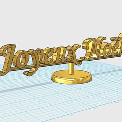 joyeux_noel.JPG Fichier STL gratuit Joyeux Noël・Plan pour impression 3D à télécharger