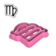 Virgo-1.png Virgo Zodiac Cookie Cutter