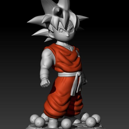 GOKU 3D model