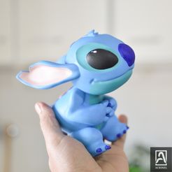 OBJ file Funko Stitch type doll - Disney 🎨・3D print model to download・Cults