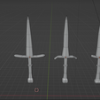 Adaga-2.png Low Poly Dagger Pack: Minimalist Style for your Game Free