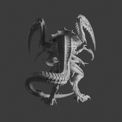 👽 Alien Hive Ravager – Original Xeno Bio-Horror STL Miniature for Sci ...