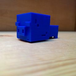 1dd711f8c454ed6d0c93c5ea0e233d54_display_large.jpg Archivo OBJ gratis Cerdito Minecraft・Modelo para descargar y imprimir en 3D