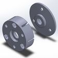JRXT-adapter-front.jpg Losi Mini JRXT wheel adapters for LC Racing mini buggy wheels