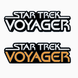 Screenshot-2024-04-26-110216.png 2x STAR TREK - VOYAGER Logo Display by MANIACMANCAVE3D