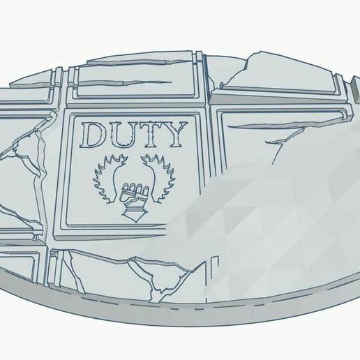 Even More Cracked Temple flying bike bases 3D model