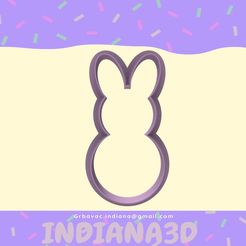 untitled.18.jpg Fichier STL Découpeur de silhouette de lapin・Plan pour impression 3D à télécharger