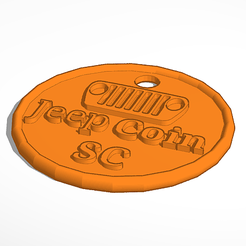 t725-6.png STL file Jeep Coin Collectable/Tradable South Carolina・3D printing idea to download, KobayashiMaru77
