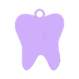 Diente_KeyChain.stl Tooth Shaped Keychain