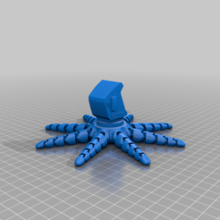 db0e4d6d-7634-40c3-b324-d60d3b23d47e.png Free 3D file Octo Marvin from Hitchhiker's Guide・3D printable model to download