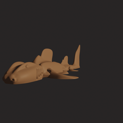 render.png Archivo STL Tiburón de Port Jackson・Modelo imprimible en 3D para descargar, Shalashascow