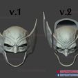 wolverine_helmet_3d_print_model-15.jpg Wolverine Helmet - Marvel Cosplay