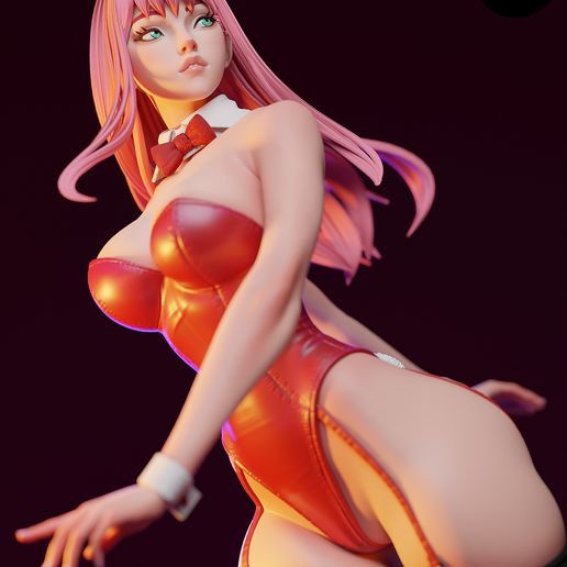 FAN_02_A10.jpg Zero Two Bunny Ver. by E.S. Monster
