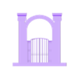 obj gate.obj 3D Gateway Exterior Gate