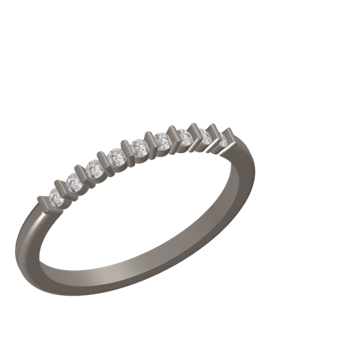 ring bar 9Ø1.5mm T52 3D model