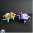 006.jpg 3D file Kinder Surprise Egg Toy plane - No Supports・3D printer model to download