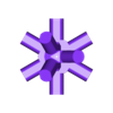 space_2.stl Space Frame connector for PVC 1" pipe