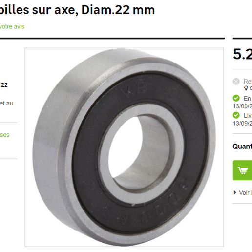 roulement.PNG Touret door