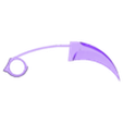 lamina2.STL Karambit