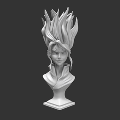 Screenshot_6.png Archivo STL Modelo STL de Dr.Stone para impresora 3d・Plan imprimible en 3D para descargar