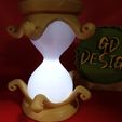 IMG_20230529_115137368.jpg Файл STL Zelda Phantom Hourglass Light (Tealight)・Шаблон для загрузки и 3D-печати